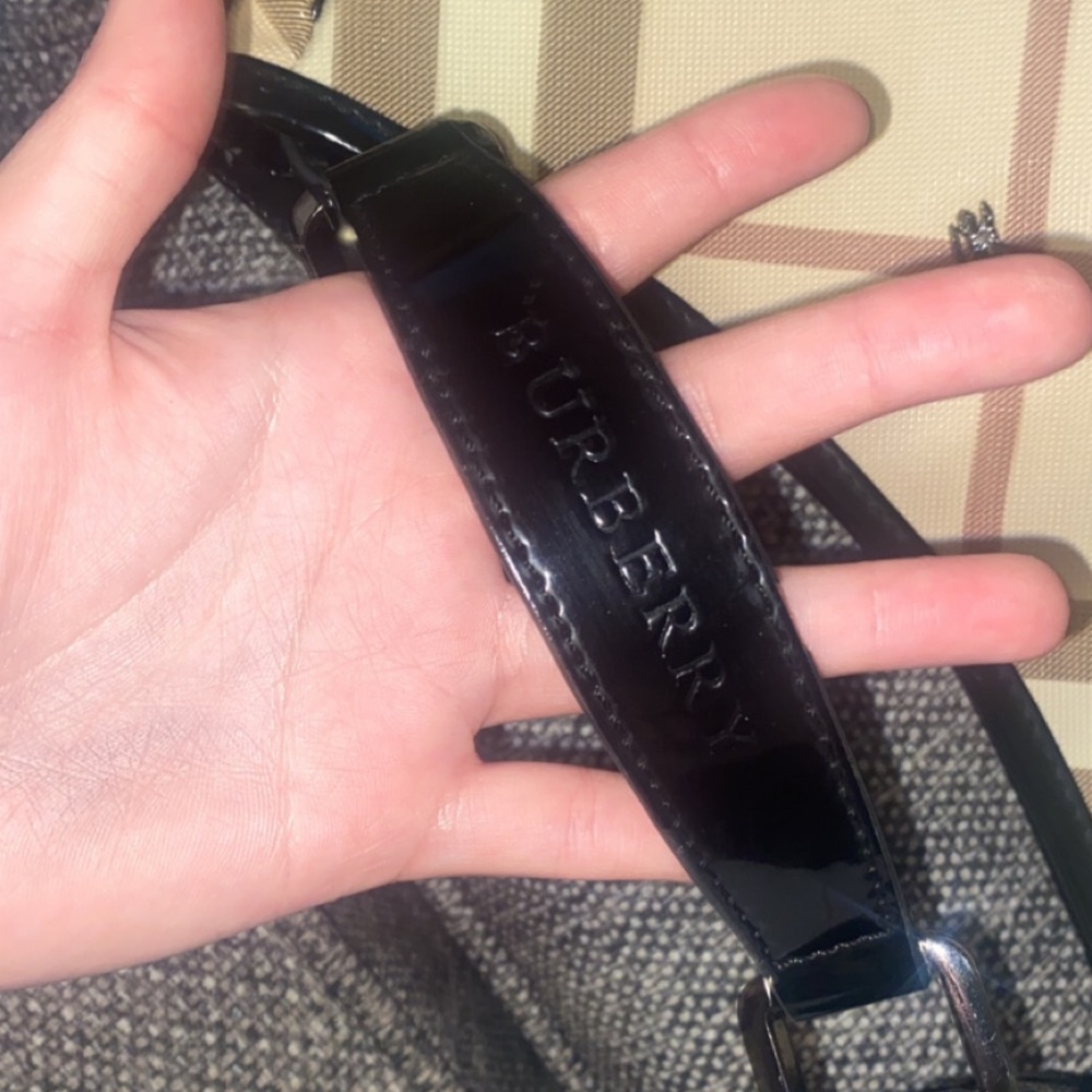 Vintage authentic Burberry handbag